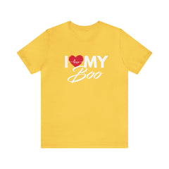 I Love My Boo Shirt | Couple Love T-Shirt, Pair Girlfriend Boyfriend Matching Shirt