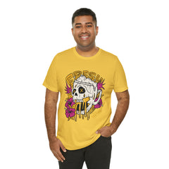 Fresh Beer Skull Shirt | Drink Beer Unisex T-Shirt