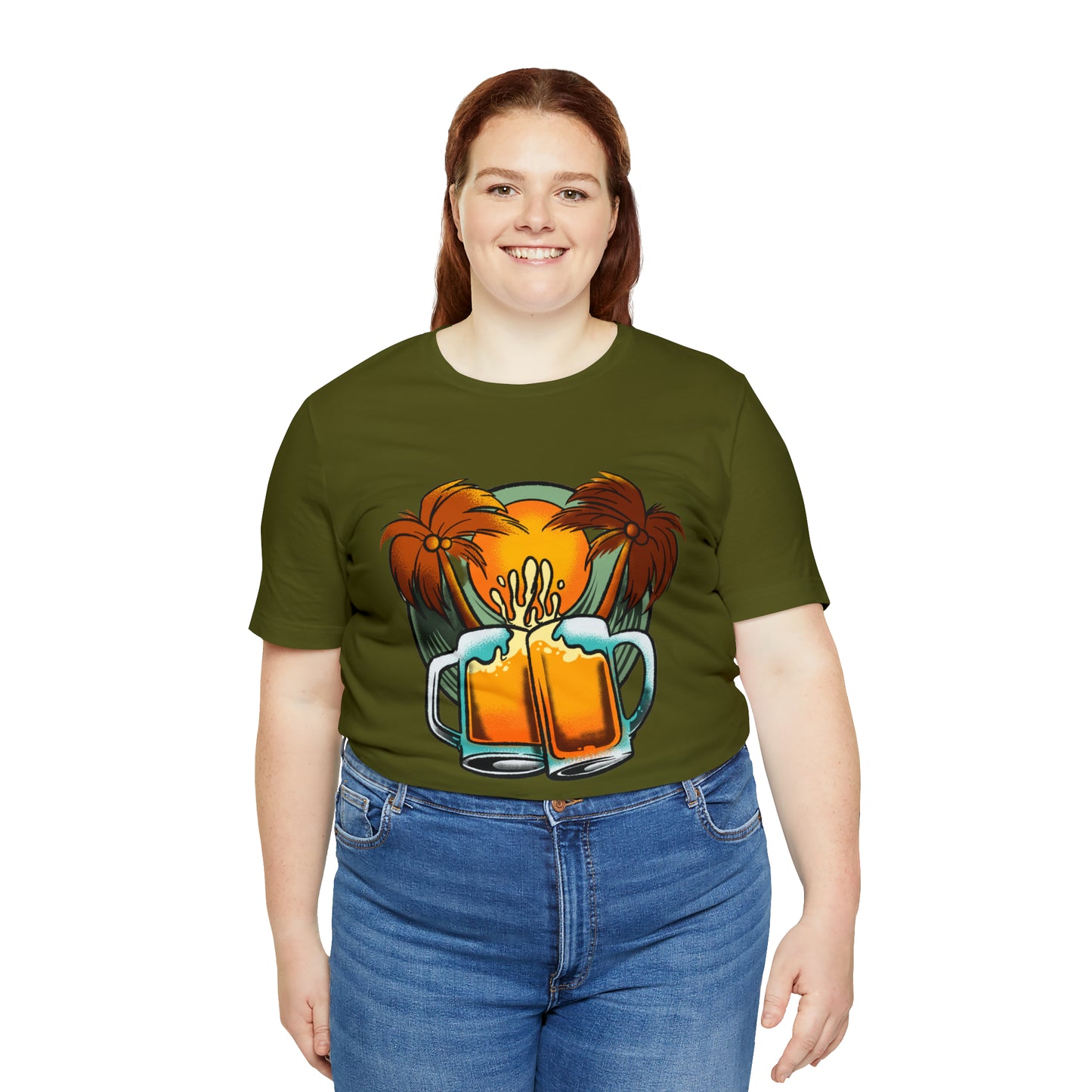 Beer Day Beach Day Shirt | Drink Beer Unisex T-Shirt