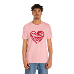 Family Reunion Heart Shirt | Family Love Unisex T-Shirt