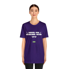 Highschool Survival Mode Shirt | Minecraft School Unisex T-Shirt