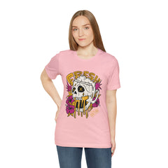 Fresh Beer Skull Shirt | Drink Beer Unisex T-Shirt