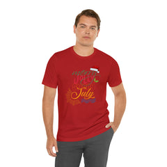 Merry Sunny July Shirt | Christmas in July Statement T-Shirt