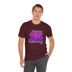 National Rollercoaster Day Pink Shirt | Carnival Ride T-Shirt