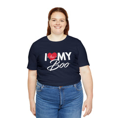 I Love My Boo Shirt | Couple Love T-Shirt, Pair Girlfriend Boyfriend Matching Shirt