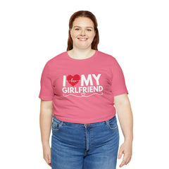I Love My Girlfriend Shirt | Couple Love T-Shirt, Pair Girlfriend Boyfriend Matching Shirt