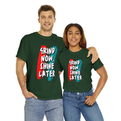 Grind Now, Shine Later Shirt | Hustler In Motion Unisex T-Shirt