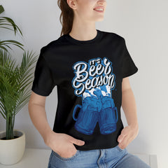 Beer Season Blue Shirt | Drink Beer Unisex T-Shirt