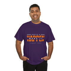 Hustle And Make It Happen | Hustler's Creed Unisex T-shirt