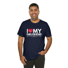 I Love My Girlfriend Shirt | Couple Love T-Shirt, Pair Girlfriend Boyfriend Matching Shirt