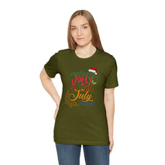 Merry Sunny July Shirt | Christmas in July Statement T-Shirt