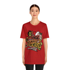 Beer and Motorcycle Shirt | Drink Beer Unisex T-Shirt