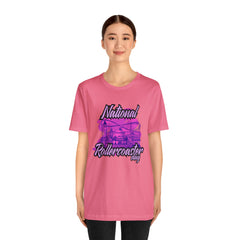 National Rollercoaster Day Pink Shirt | Carnival Ride T-Shirt