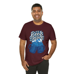 Beer Season Blue Shirt | Drink Beer Unisex T-Shirt