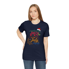 Merry Sunny July Shirt | Christmas in July Statement T-Shirt