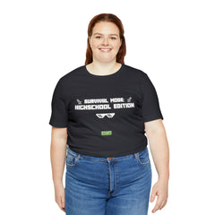 Highschool Survival Mode Shirt | Minecraft School Unisex T-Shirt