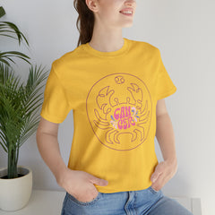 Cancer Crab Zodiac Graphics Shirt | Zodiac Sign Statement T-Shirt
