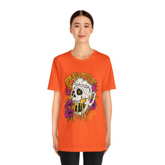 Fresh Beer Skull Shirt | Drink Beer Unisex T-Shirt