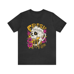 Fresh Beer Skull Shirt | Drink Beer Unisex T-Shirt