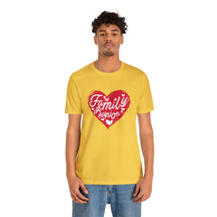 Family Reunion Heart Shirt | Family Love Unisex T-Shirt