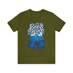 Beer Season Blue Shirt | Drink Beer Unisex T-Shirt