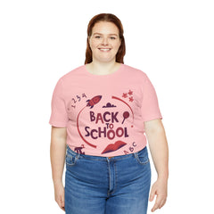Back to School Subjects Shirt | Back to School Rocket Unisex T-Shirt