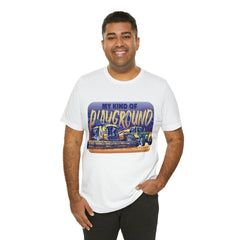 Tractor Farmer Playground Shirt | Tractor Enthusiast Unisex T-Shirt