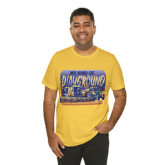 Tractor Farmer Playground Shirt | Tractor Enthusiast Unisex T-Shirt