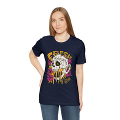 Fresh Beer Skull Shirt | Drink Beer Unisex T-Shirt