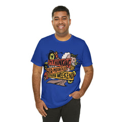 Beer and Motorcycle Shirt | Drink Beer Unisex T-Shirt