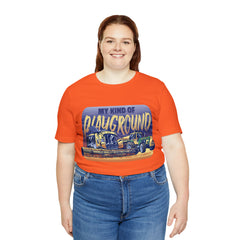 Tractor Farmer Playground Shirt | Tractor Enthusiast Unisex T-Shirt