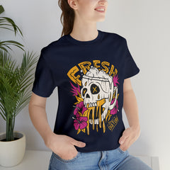 Fresh Beer Skull Shirt | Drink Beer Unisex T-Shirt