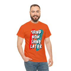 Grind Now, Shine Later Shirt | Hustler In Motion Unisex T-Shirt