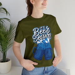 Beer Season Blue Shirt | Drink Beer Unisex T-Shirt