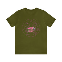 Cancer Crab Zodiac Graphics Shirt | Zodiac Sign Statement T-Shirt
