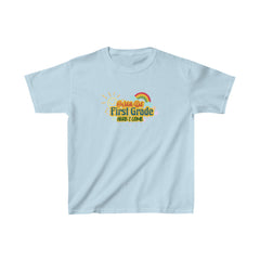 Watch Out First Grade Shirt | School Kids Heavy Cotton™ Tee