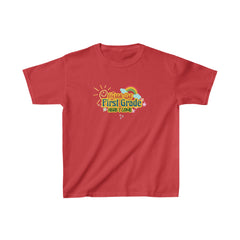 Watch Out First Grade Shirt | School Kids Heavy Cotton™ Tee