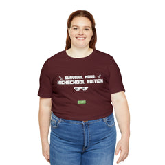 Highschool Survival Mode Shirt | Minecraft School Unisex T-Shirt