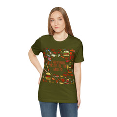 Everything Tastes Better Grilled Shirt | Grilling Love Unisex T-Shirt