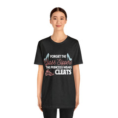 Soccer Princess Wears Cleats Shirt | Soccer Girl Women T-Shirt