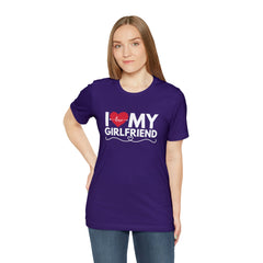 I Love My Girlfriend Shirt | Couple Love T-Shirt, Pair Girlfriend Boyfriend Matching Shirt
