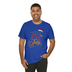 Merry Sunny July Shirt | Christmas in July Statement T-Shirt
