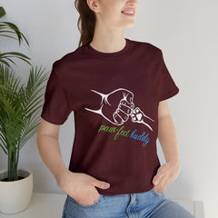 Paw-fect Buddy Sort Sleeve Shirt | Dog Lover Unisex T-Shirt