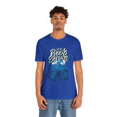Beer Season Blue Shirt | Drink Beer Unisex T-Shirt