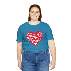 Family Reunion Heart Shirt | Family Love Unisex T-Shirt