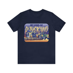 Tractor Farmer Playground Shirt | Tractor Enthusiast Unisex T-Shirt
