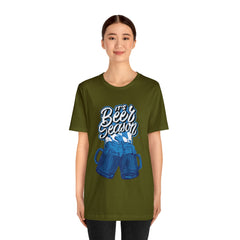 Beer Season Blue Shirt | Drink Beer Unisex T-Shirt