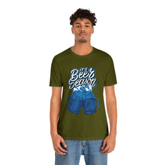 Beer Season Blue Shirt | Drink Beer Unisex T-Shirt