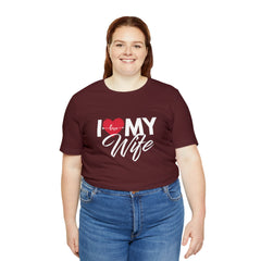 I Love My Wife Shirt | Couple Love T-Shirt, Pair Husband Wife Matching Shirt