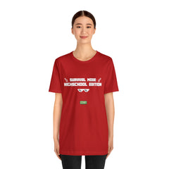 Highschool Survival Mode Shirt | Minecraft School Unisex T-Shirt